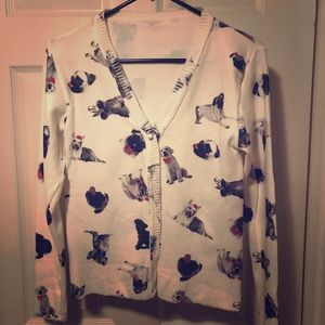 cardigan dogs sweater
